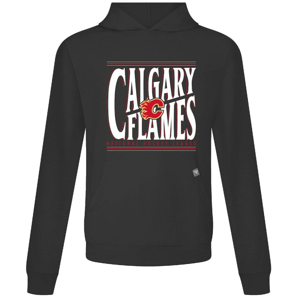 Calgary Flames Levelwear Relay Powerhouse Pullover Hoodie Black