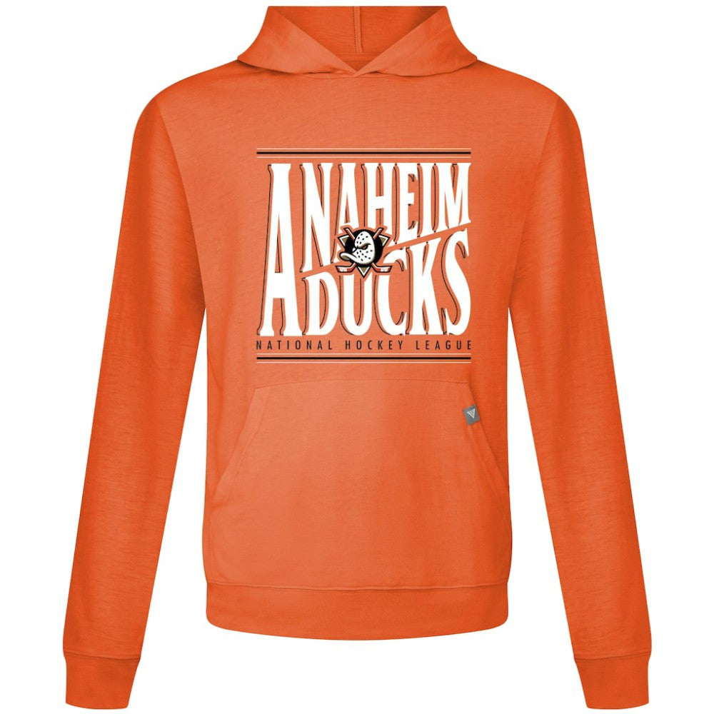 Anaheim Ducks Levelwear Relay Powerhouse Pullover Hoodie Orange