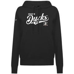 Anaheim Ducks Levelwear Women's Adorn Glide Pullover Hoodie Black