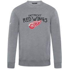 Detroit Red Wings Levelwear Zane Mission Sweatshirt Gray