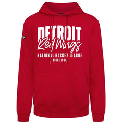 Detroit Red Wings Levelwear Podium Response Pullover Hoodie Red