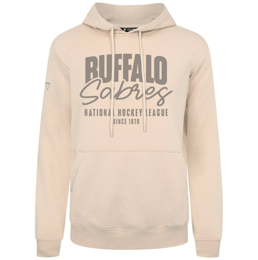 Buffalo Sabres Levelwear Podium Response Pullover Hoodie Khaki