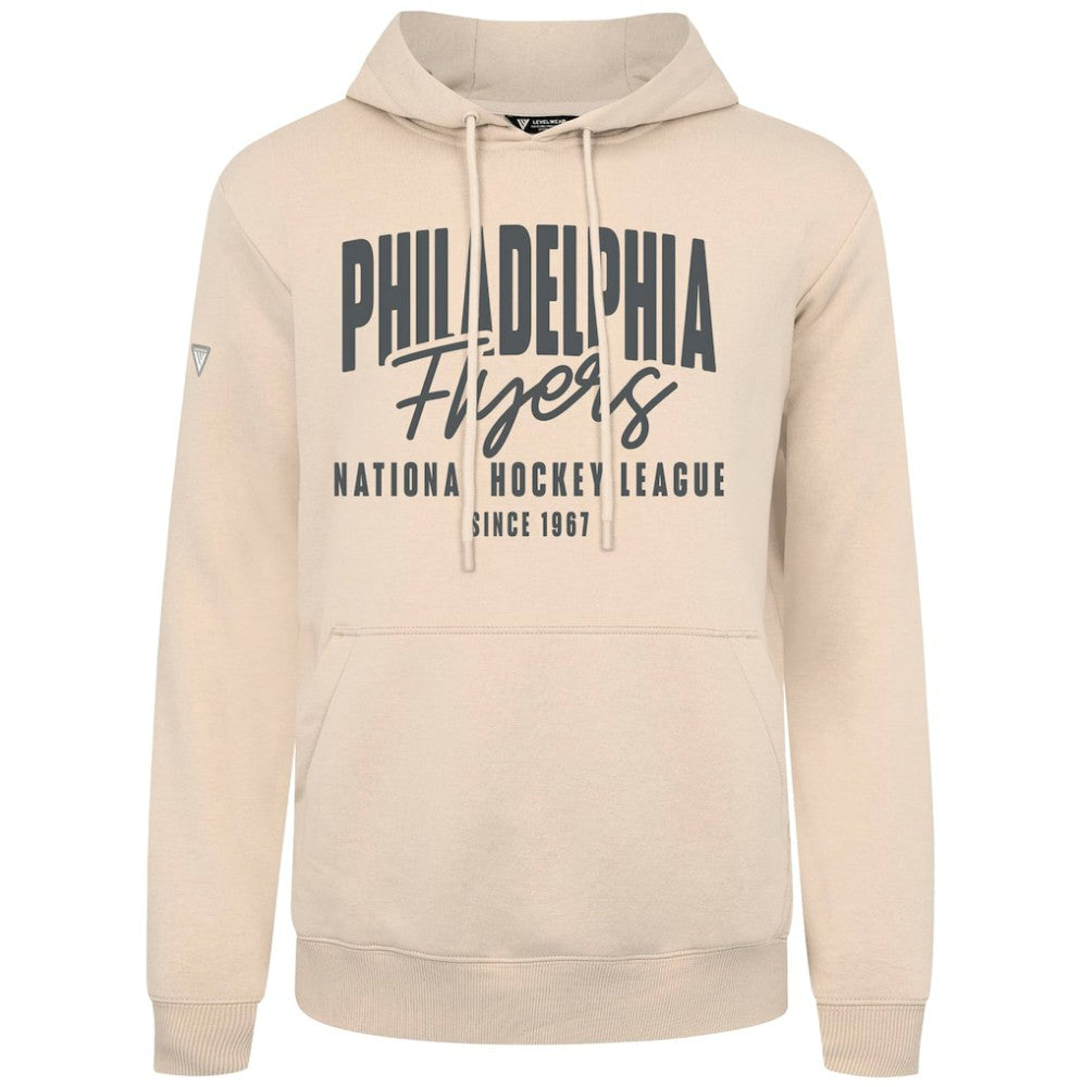 Philadelphia Flyers Levelwear Podium Response Pullover Hoodie Khaki
