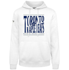 Toronto Maple Leafs Levelwear Podium Powerhouse Pullover Hoodie White