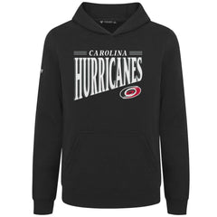 Carolina Hurricanes Levelwear Youth Jr Podium Tally Pullover Hoodie Black