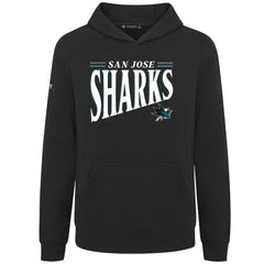 San Jose Sharks Levelwear Youth Jr Podium Tally Pullover Hoodie Black