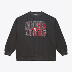 San Francisco 49ers Downtown Collection Fleece Sweatshirt - Black online
