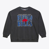 Buffalo Bills Downtown Crew Vintage Logo Sweatshirt - Black on sale