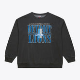 Detroit Lions Downtown Crew Vintage Logo Sweatshirt - Black online