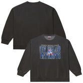 New England Patriots Downtown Crew Vintage Logo Sweatshirt - Black sale