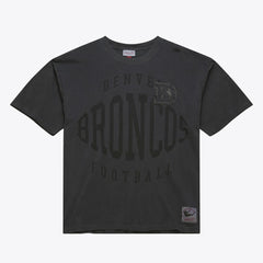 Denver Broncos Downtown Collection Premium Vintage Logo T-Shirt - Black outlet