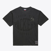 Green Bay Packers Downtown Collection Premium Vintage Logo T-Shirt - Black online