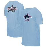 Milwaukee Brewers 2025 MLB All-Star Game Workout T-Shirt - Light Blue | New Era
