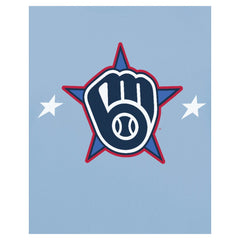 Milwaukee Brewers 2025 MLB All-Star Game Workout T-Shirt - Light Blue | New Era