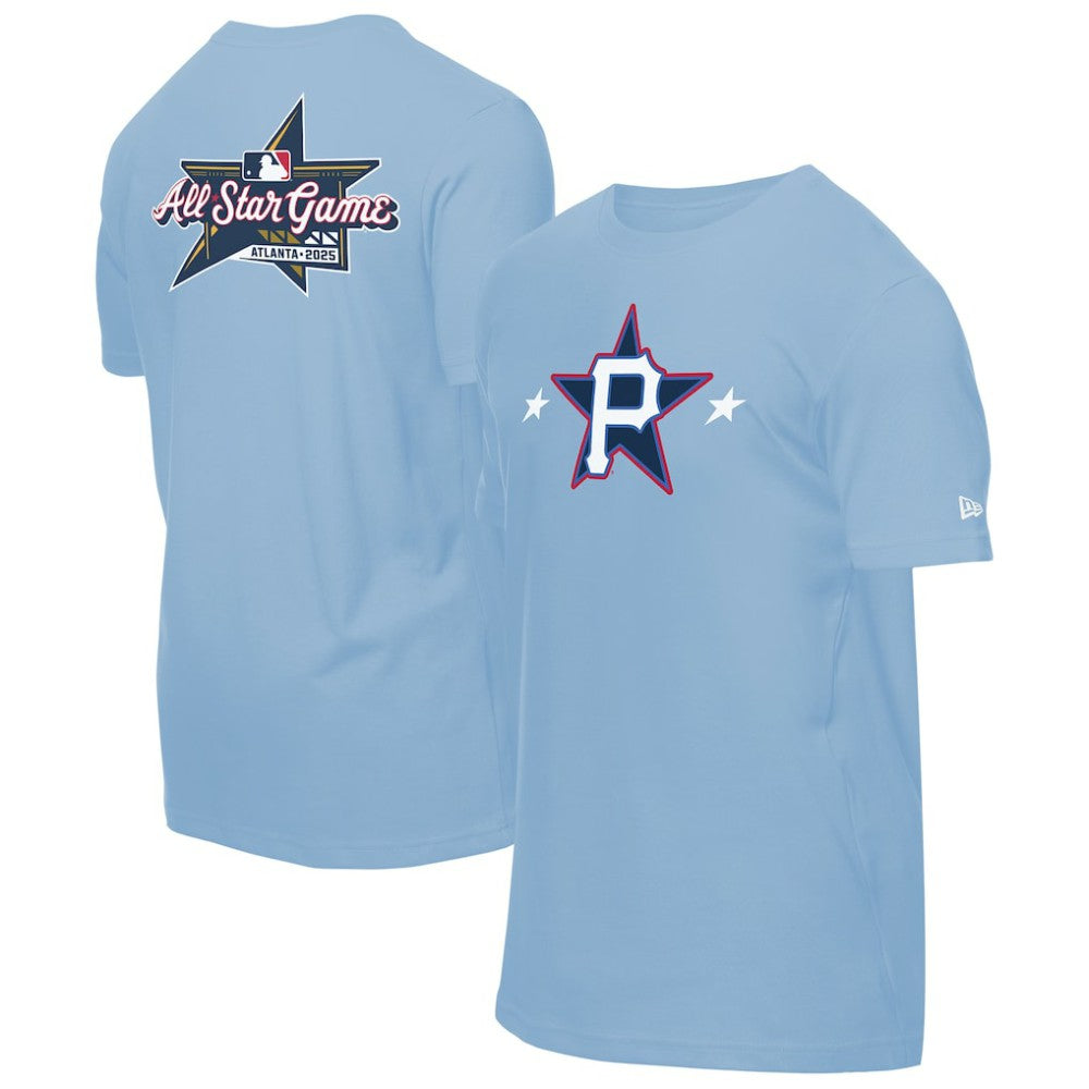 Pittsburgh Pirates 2025 MLB All-Star Game Workout T-Shirt - Light Blue | New Era