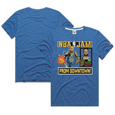 Stephen Curry Golden State Warriors Homage Unisex NBA Jam Tri-Blend T-Shirt sale - Royal on sale