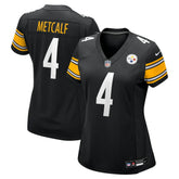 DK Metcalf Pittsburgh Steelers Women's Team Game Jersey - Black | Nike outlet