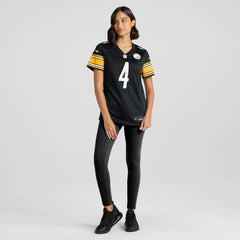 DK Metcalf Pittsburgh Steelers Women's Team Game Jersey - Black | Nike outlet