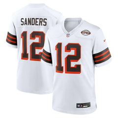 Shedeur Sanders Cleveland Browns 2025 NFL Draft 2nd Alternate Game Jersey - White | Nike sale