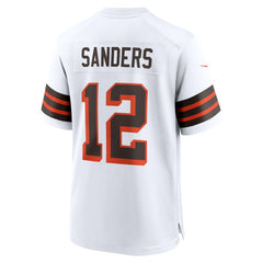 Shedeur Sanders Cleveland Browns 2025 NFL Draft 2nd Alternate Game Jersey - White | Nike sale