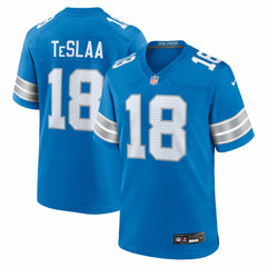 Isaac TeSlaa Detroit Lions Game Player Jersey - Blue | Nike sale