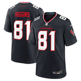 Jayden Higgins Houston Texans Game Jersey - Navy | Nike discount