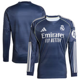 Real Madrid 2025/26 Home Long Sleeve Replica Jersey - Blue | Adidas on sale