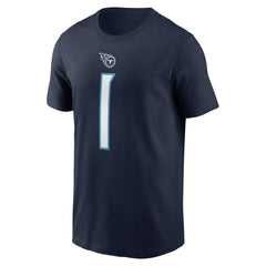 Cameron Ward Tennessee Titans Name & Number T-Shirt - Navy | Nike sale