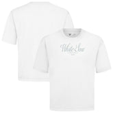 Chicago White Sox Levelwear Ethereal Oversized Luxe Signature Knit T-Shirt - White