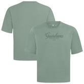 Cleveland Guardians Levelwear Ethereal Oversized Luxe Signature Knit T-Shirt - Green