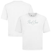Boston Red Sox Levelwear Ethereal Oversized Luxe Signature Knit T-Shirt - White