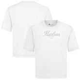 Miami Marlins Levelwear Ethereal Oversized Luxe Signature Knit T-Shirt - White