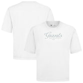 San Francisco Giants Levelwear Ethereal Oversized Luxe Signature Knit T-Shirt - White