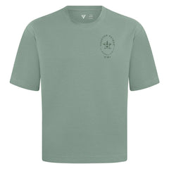 Houston Astros Levelwear Signet Oversized Luxe Signature Knit T-Shirt - Green