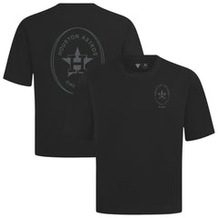 Houston Astros Levelwear Signet Oversized Luxe Signature Knit T-Shirt - Black