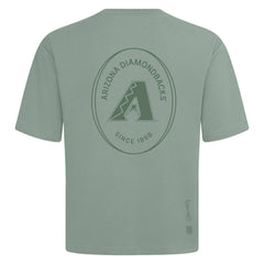 Arizona Diamondbacks Levelwear Signet Oversized Luxe Signature Knit T-Shirt - Green