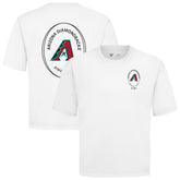 Arizona Diamondbacks Levelwear Signet Oversized Luxe Signature Knit T-Shirt - White