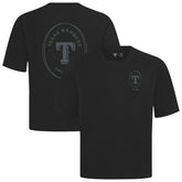 Texas Rangers Levelwear Signet Oversized Luxe Signature Knit T-Shirt - Black