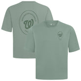 Washington Nationals Levelwear Register Oversized Luxe Signature Knit T-Shirt - Green