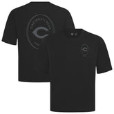 Cincinnati Reds Levelwear Register Oversized Luxe Signature Knit T-Shirt - Black