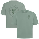 San Francisco Giants Levelwear Register Oversized Luxe Signature Knit T-Shirt - Green