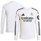 Real Madrid 2025/26 Home Long Sleeve Jersey - White | Adidas cheap