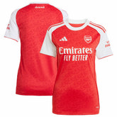 Arsenal Women's 2025/26 Home Replica Jersey - Red | Adidas shop