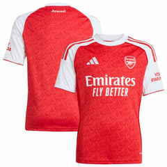 Arsenal Youth 2025/26 Home Replica Jersey - Red | Adidas on sale