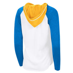 St. Louis Blues G-III 4Her by Carl Banks Women's MVP Hooded Long-Sleeve T-Shirt White