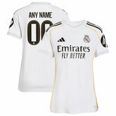 Real Madrid Women's 2025/26 Home Replica Custom Jersey - White | Adidas sale