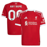 Liverpool Youth 2025/26 Home Custom Replica Jersey - Red | Adidas shop