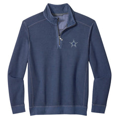 Dallas Cowboys Big & Tall Montego Bay Half-Zip Pullover - Navy sale