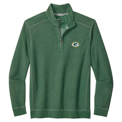 Green Bay Packers Big & Tall Montego Bay Half-Zip Pullover - Green on sale