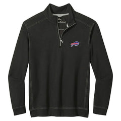 Buffalo Bills Big & Tall Montego Bay Half-Zip Pullover - Black online